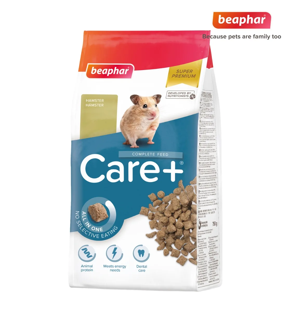 Beaphar Care+ Hamster Dry Food 750 gm