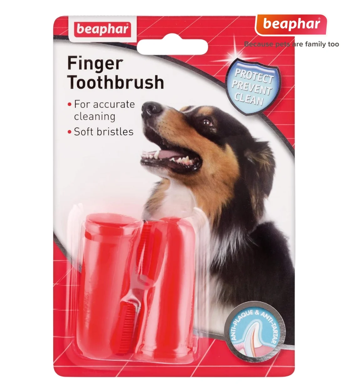 Beaphar Finger Toothbrush 2pcs/pk