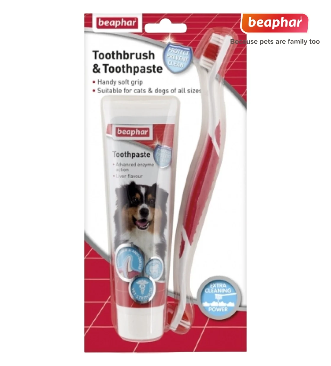 Beaphar Toothbrush and Toothpaste