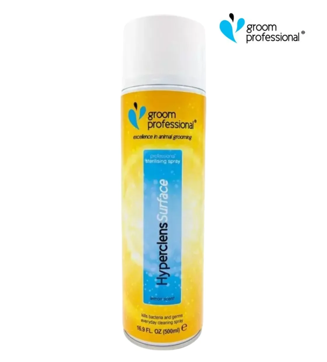 Groom Professional Hyperclens Sterilising Surface Spray Lemon 500 ml