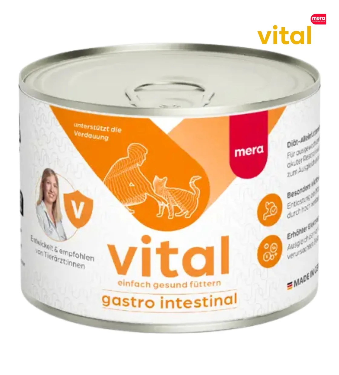 Mera Vital Gastro Intestinal Cat Wet Food 200 gm