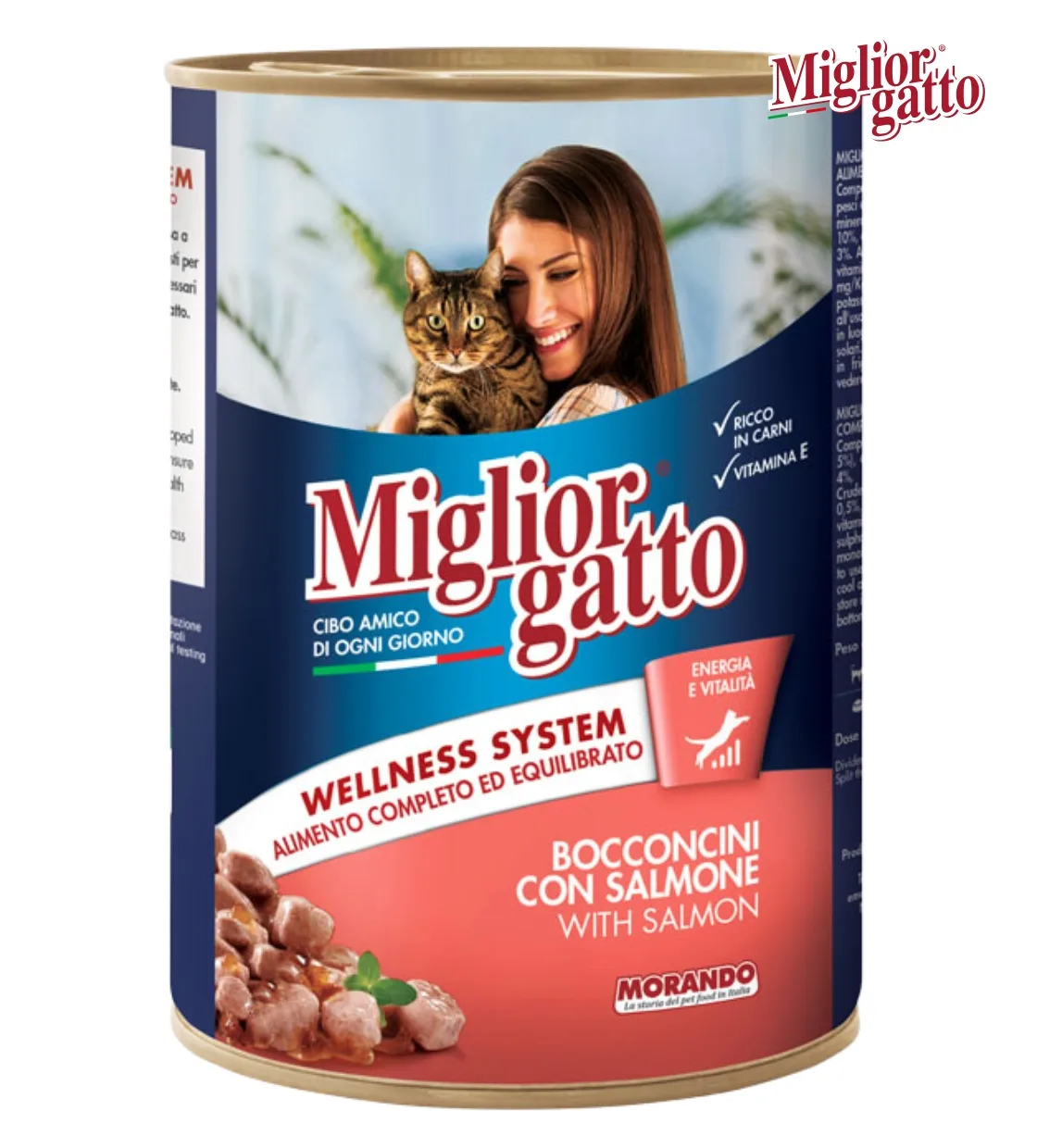 Miglior Gatto Salmon Chunks Cat Wet Food 405 gm