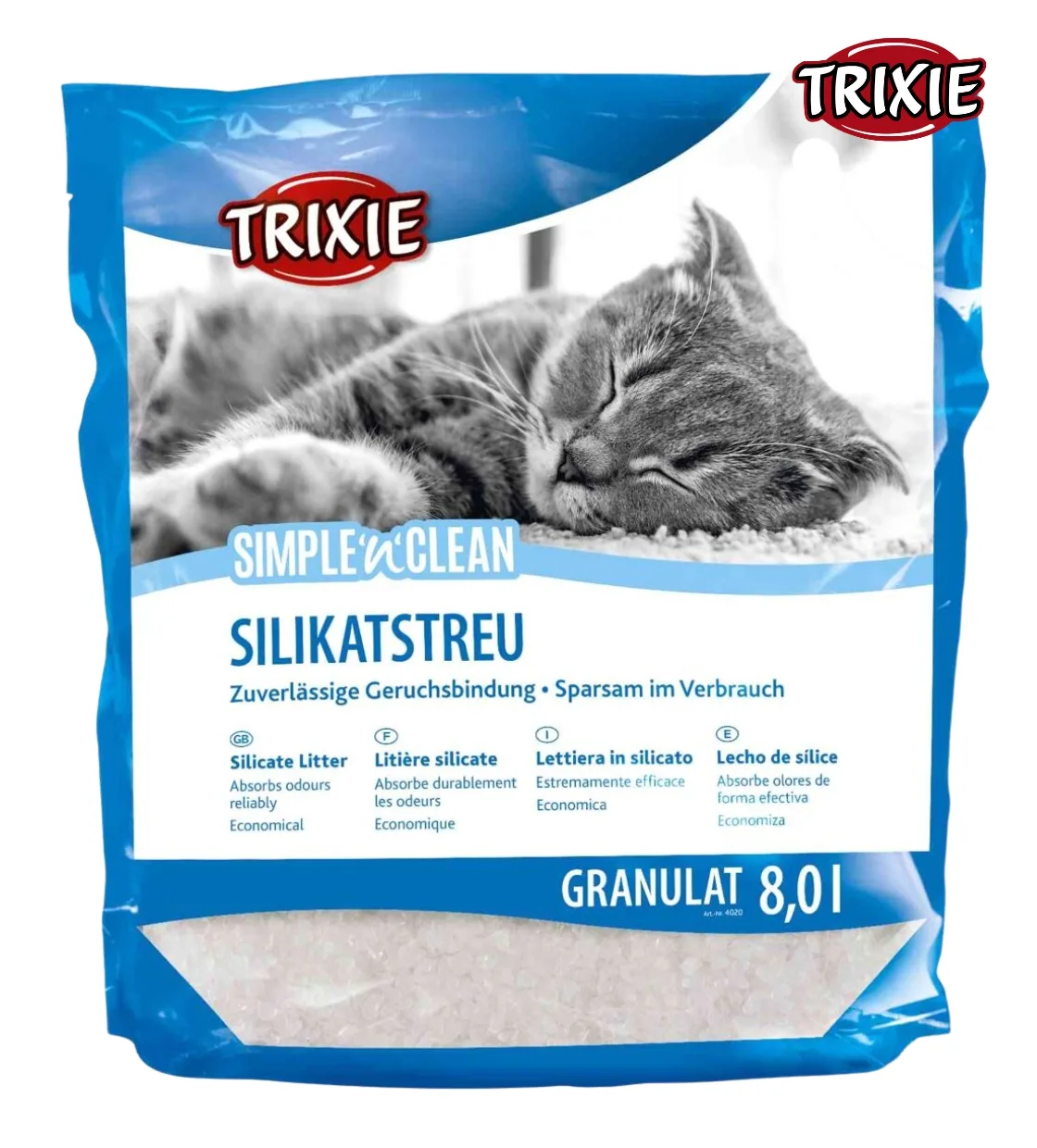Trixie Crystal Silica Cat Litter 8 L