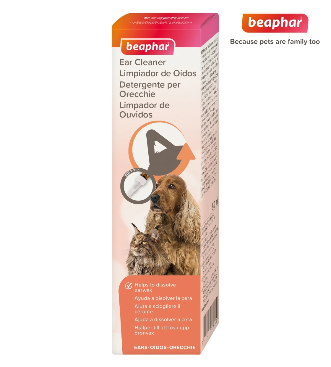 Beaphar Ear Cleaner Cats and Dogs 50 ml