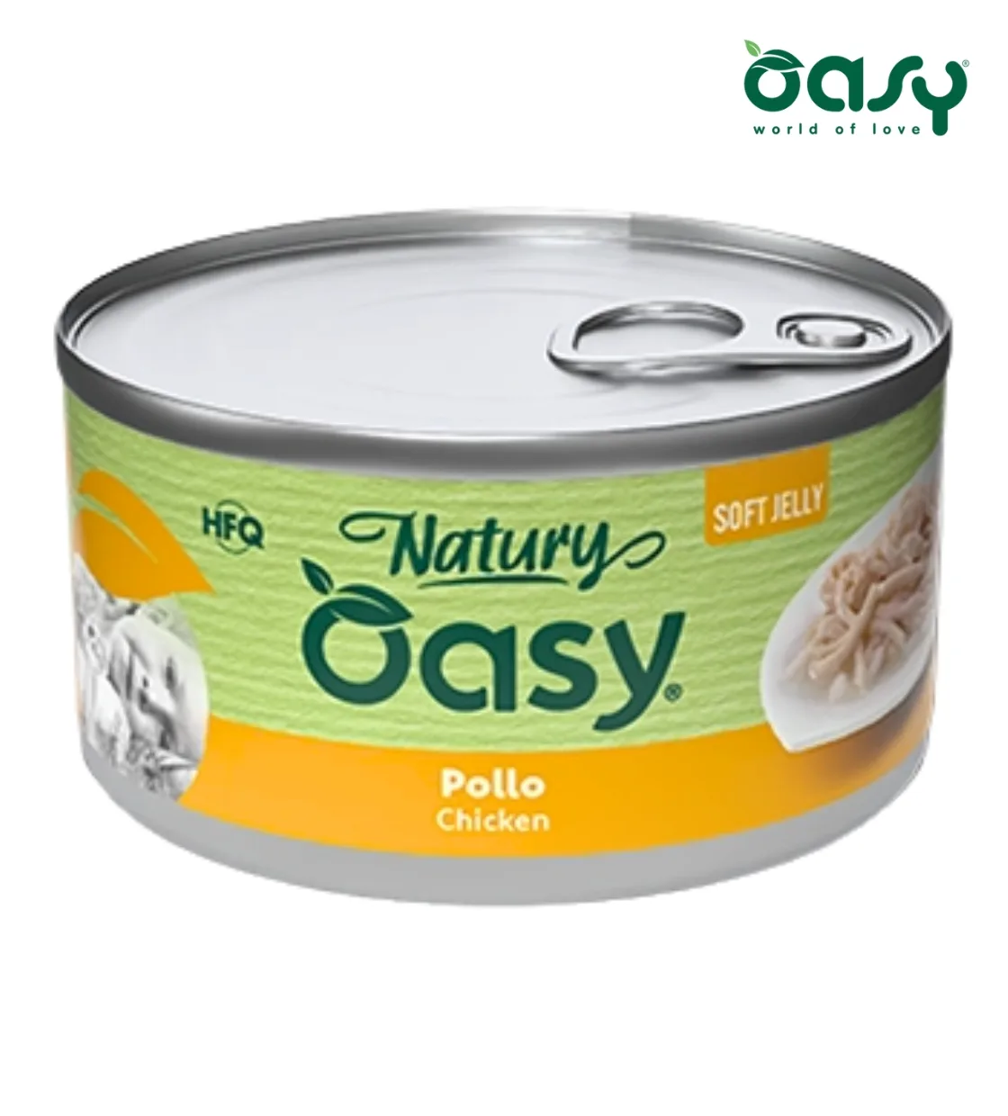 Oasy Natury Chicken Soft in Jelly Cat Wet Food 150 gm