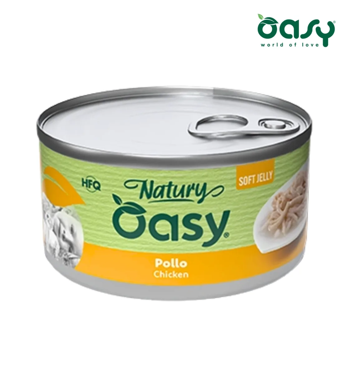 Oasy Natury Chicken Soft in Jelly Cat Wet Food 85 gm