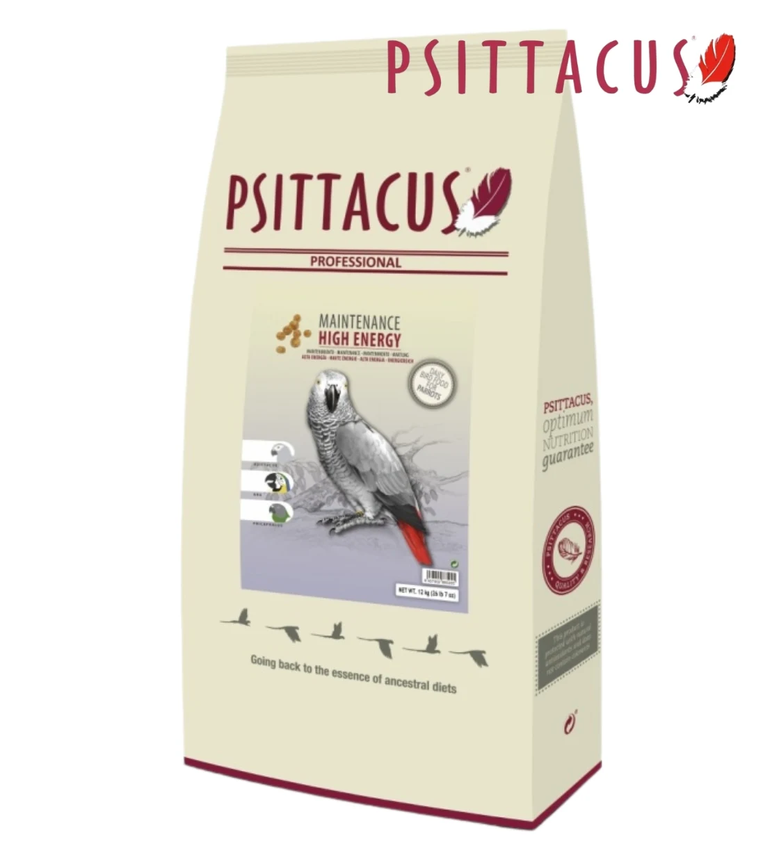 Psittacus High Energy Formula Parrot Food 12 kg