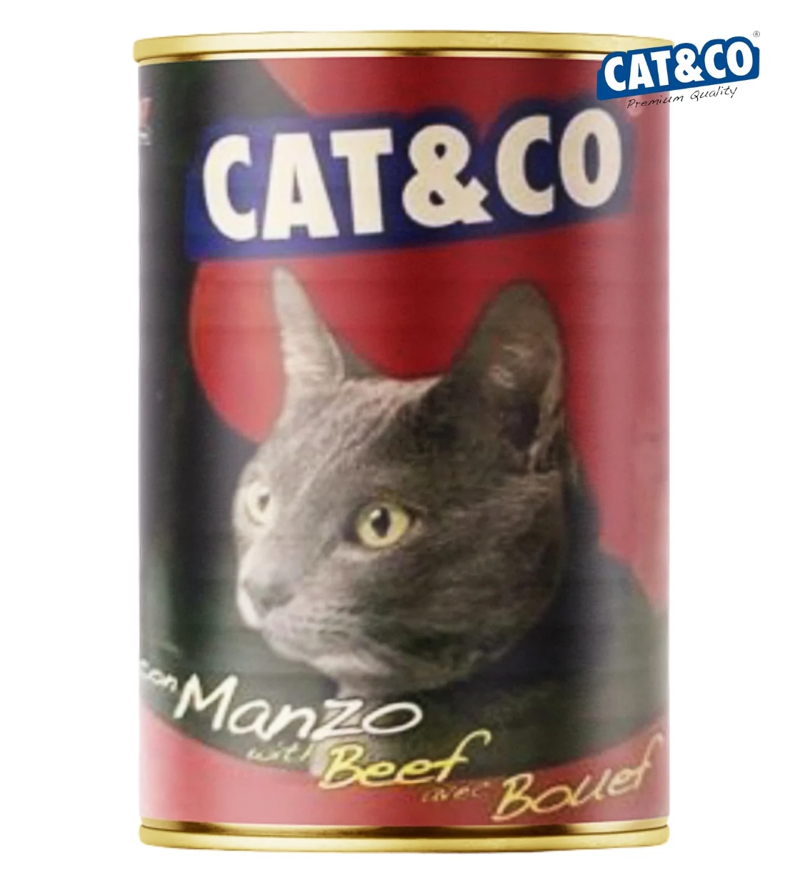 Cat & Co Beef Chunks Cat Wet Food 405 gm