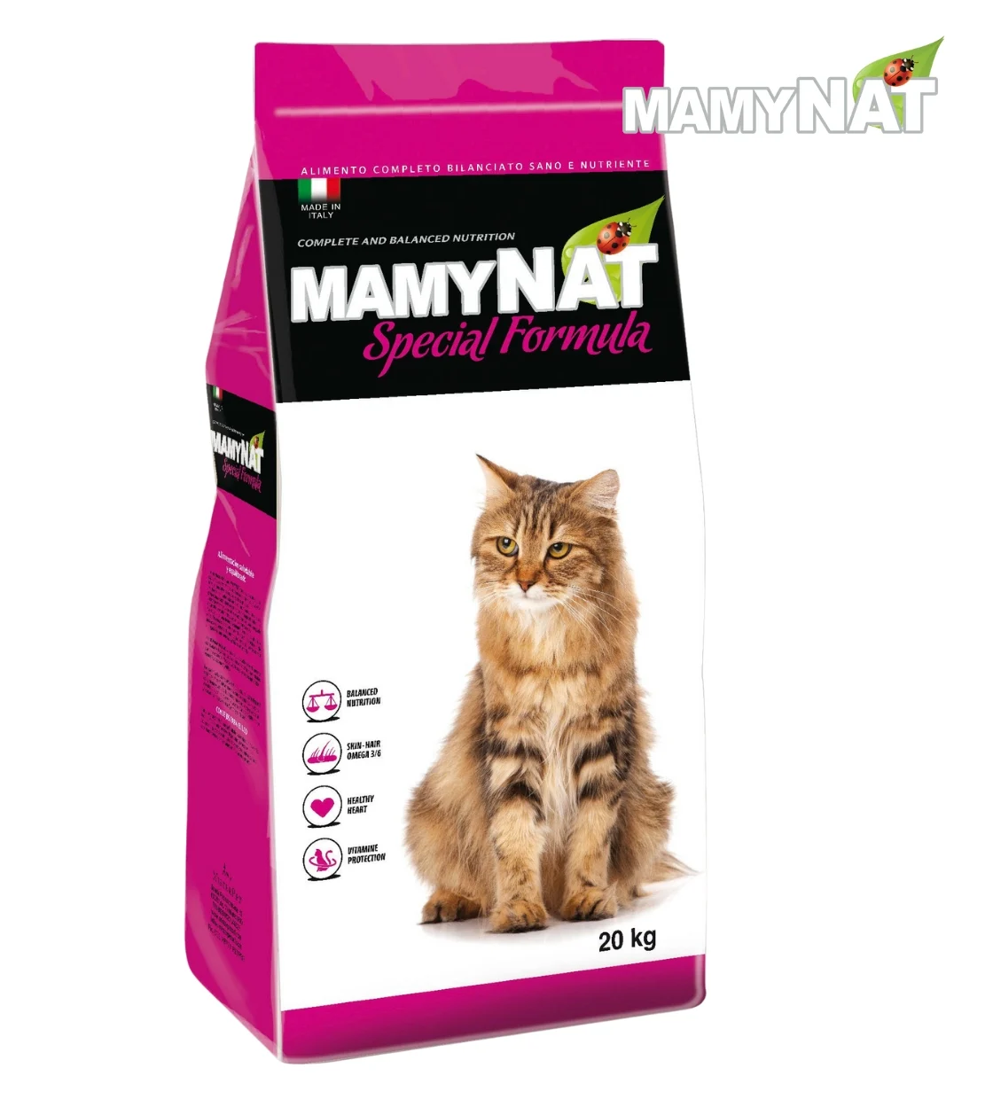 MamyNAT Chicken & Beef with Vegetables Cat Dry Food 20 kg