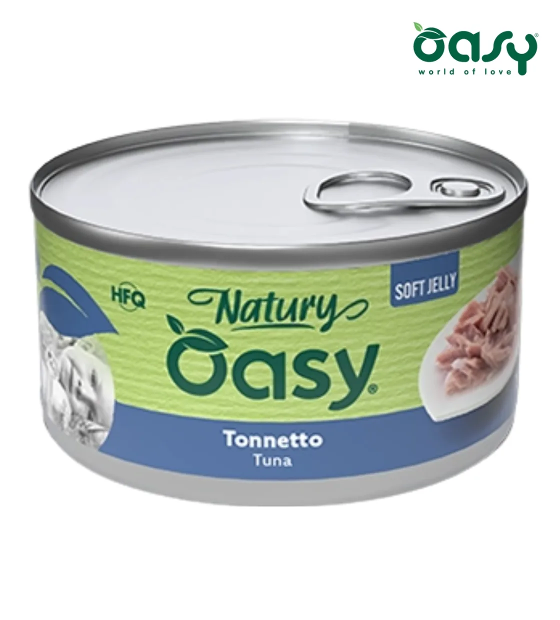 Oasy Natury Tuna Soft in Jelly Cat Wet Food 150 gm