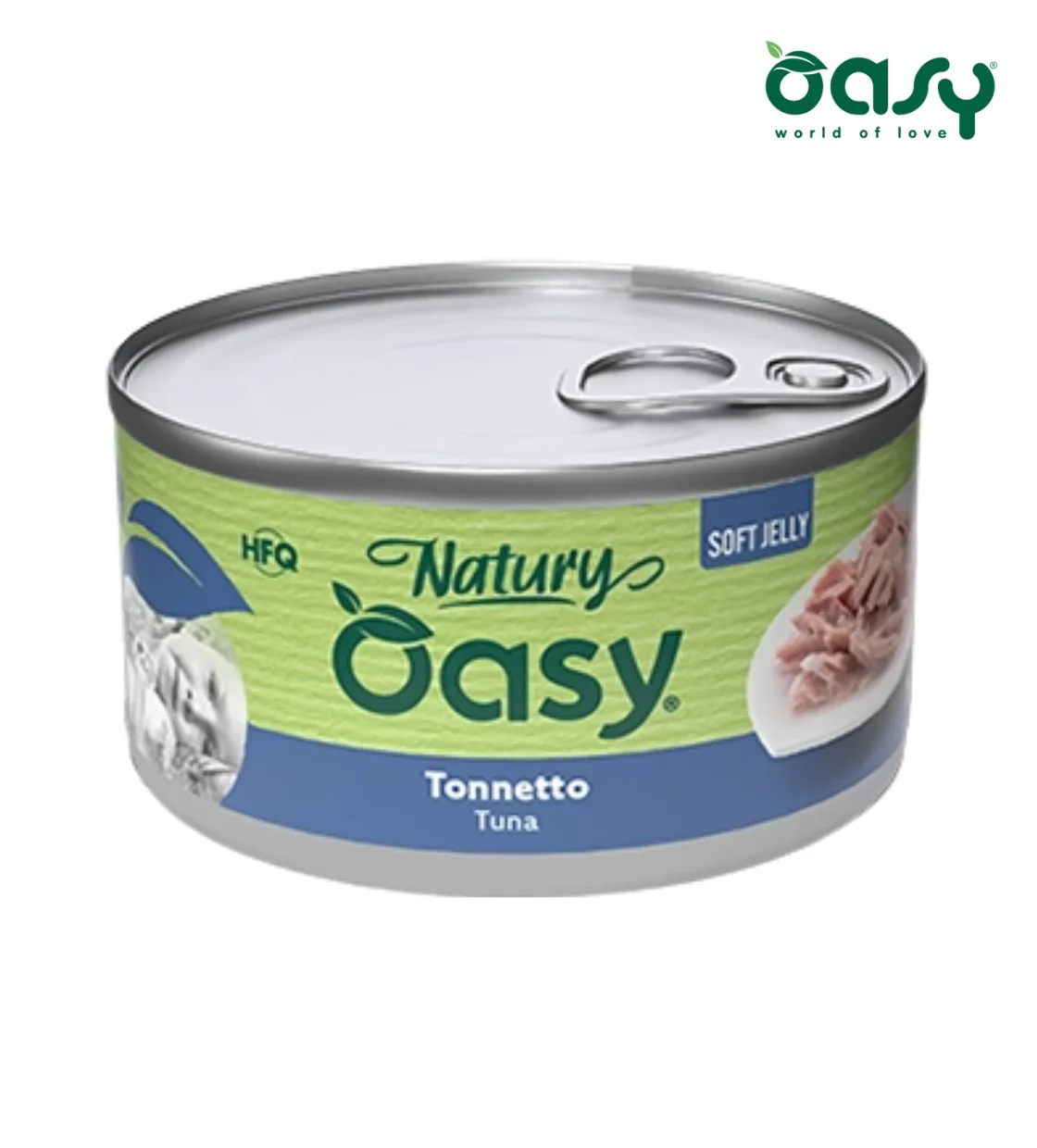 Oasy Natury Tuna Soft in Jelly Cat Wet Food 85 gm