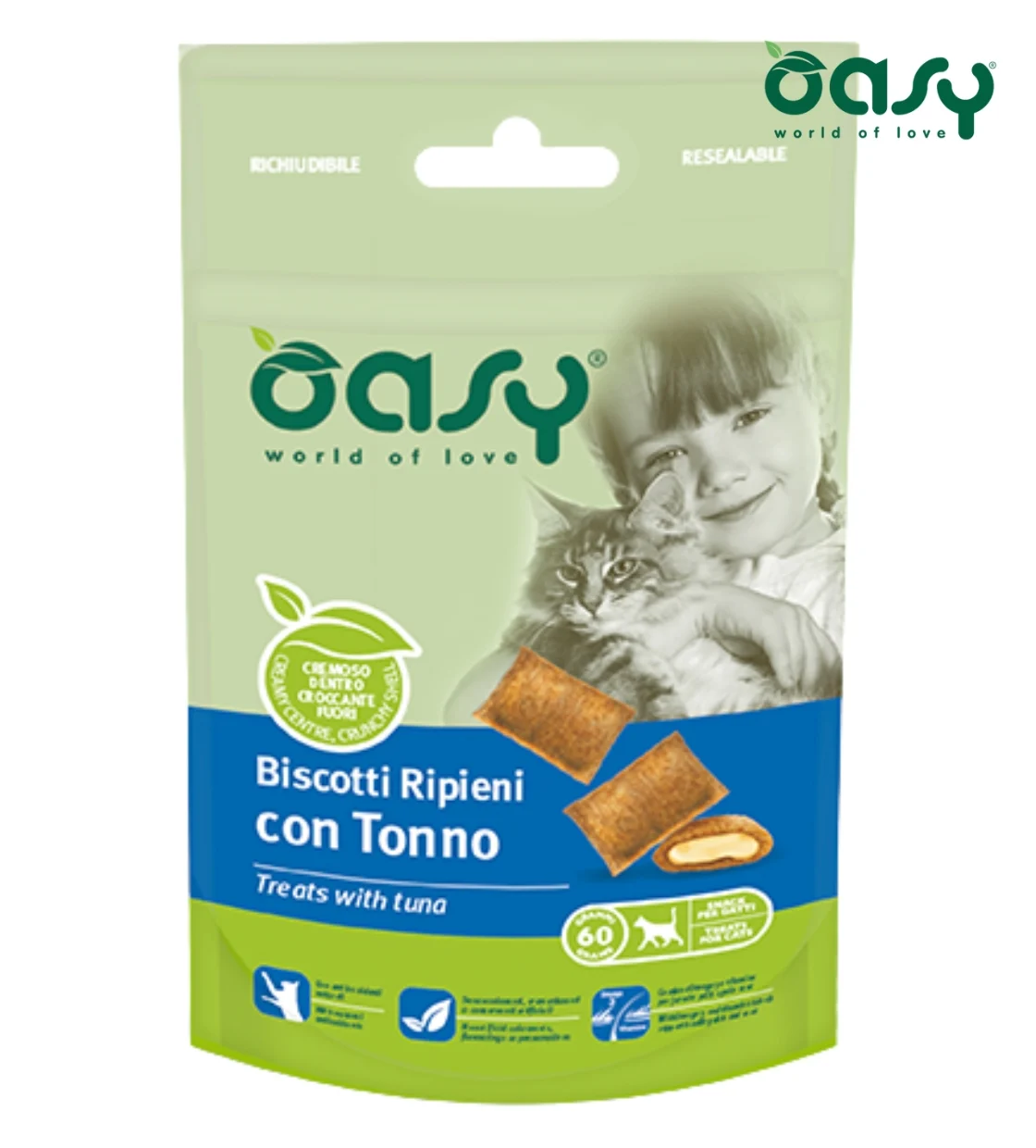 Oasy Tuna Cat Treats 60 gm