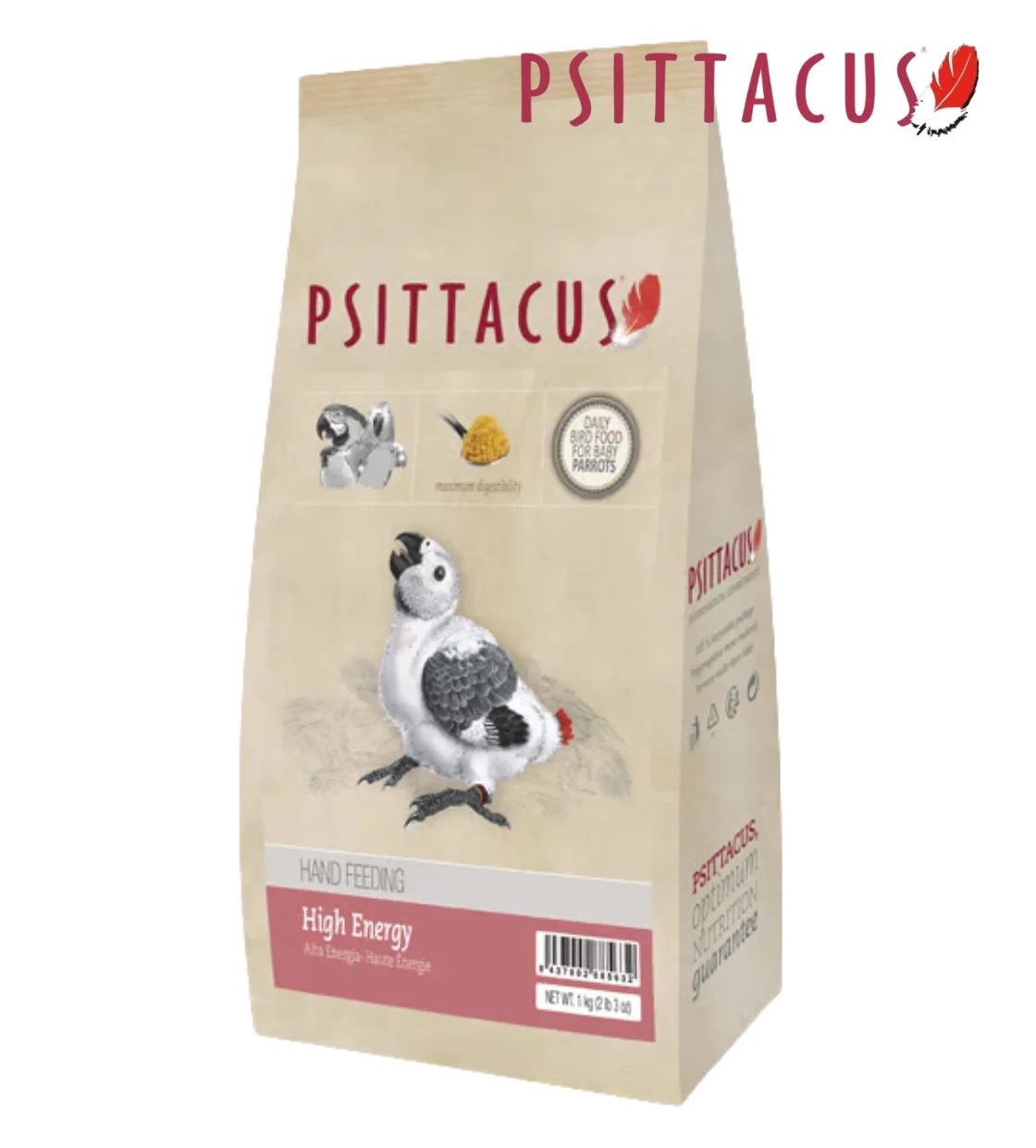 Psittacus High Energy Hand Feeding 1 kg