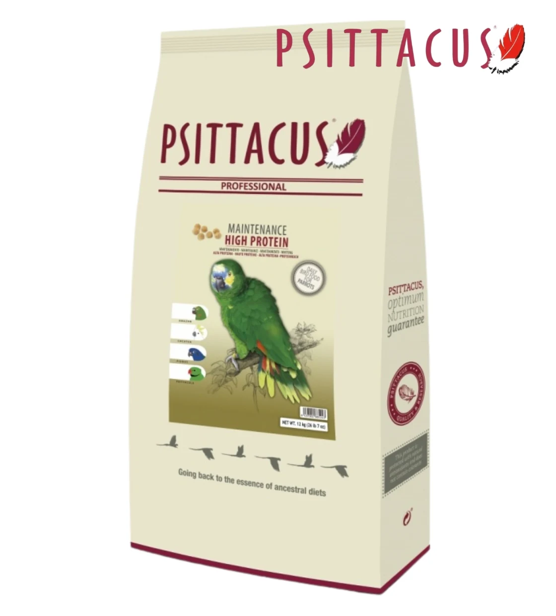 Psittacus High Protein Formula Parrot Food 12 kg