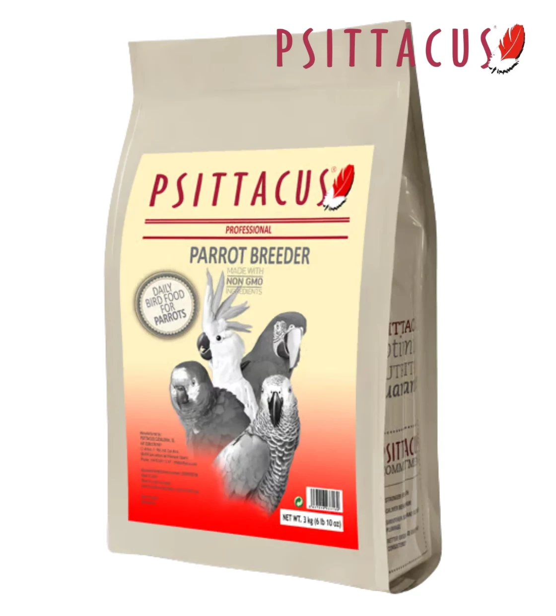 Psittacus Parrot Breeder 15 kg