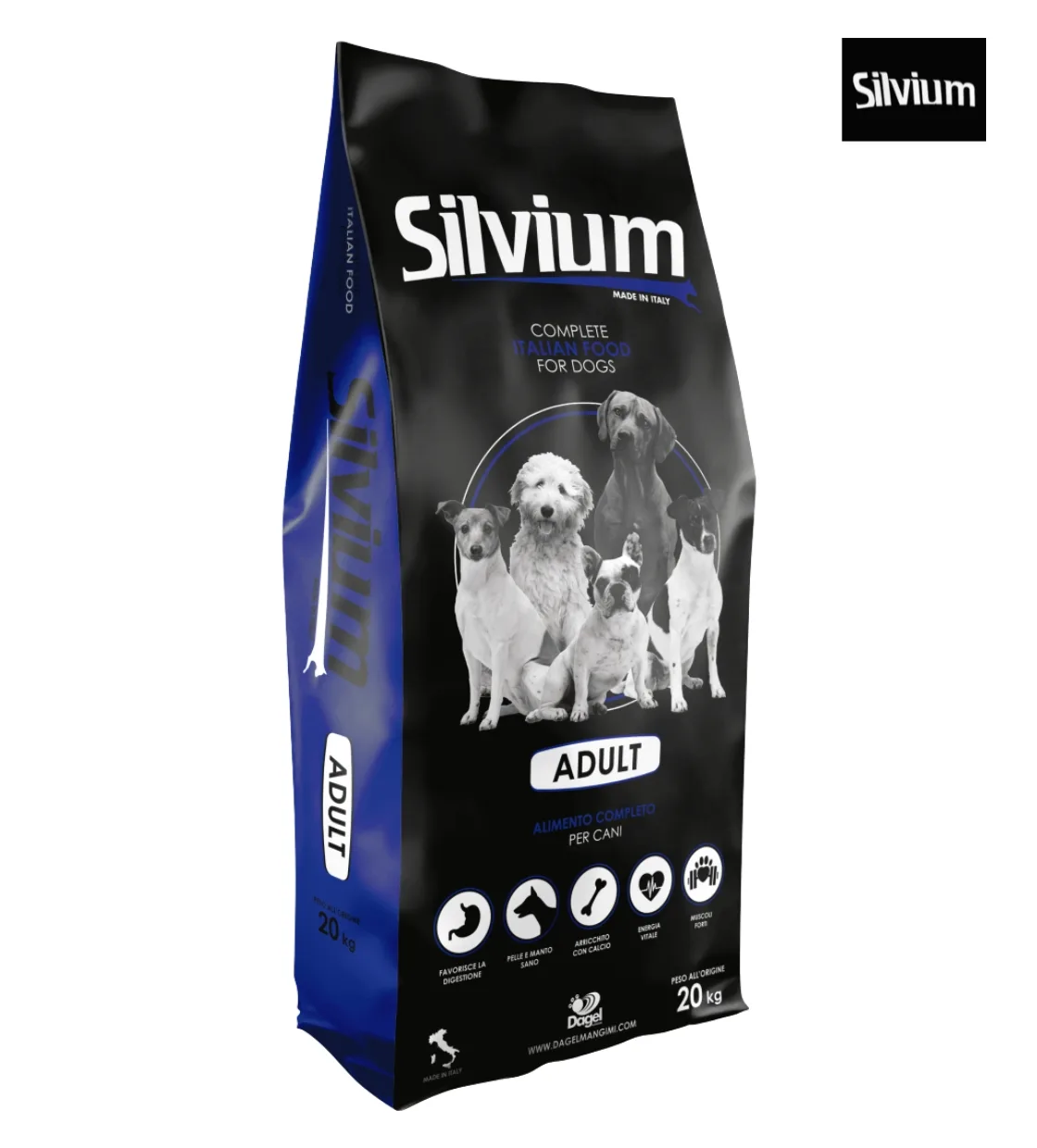 Silvium Meat Dry Food 20 kg
