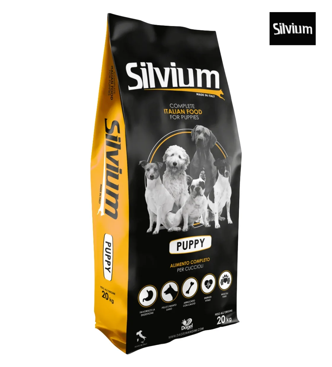 Silvium Meat Puppy Dry Food 20 kg