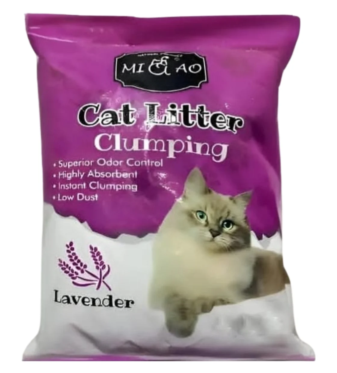 Miao Lavender Clumping Cat Litter 25 L