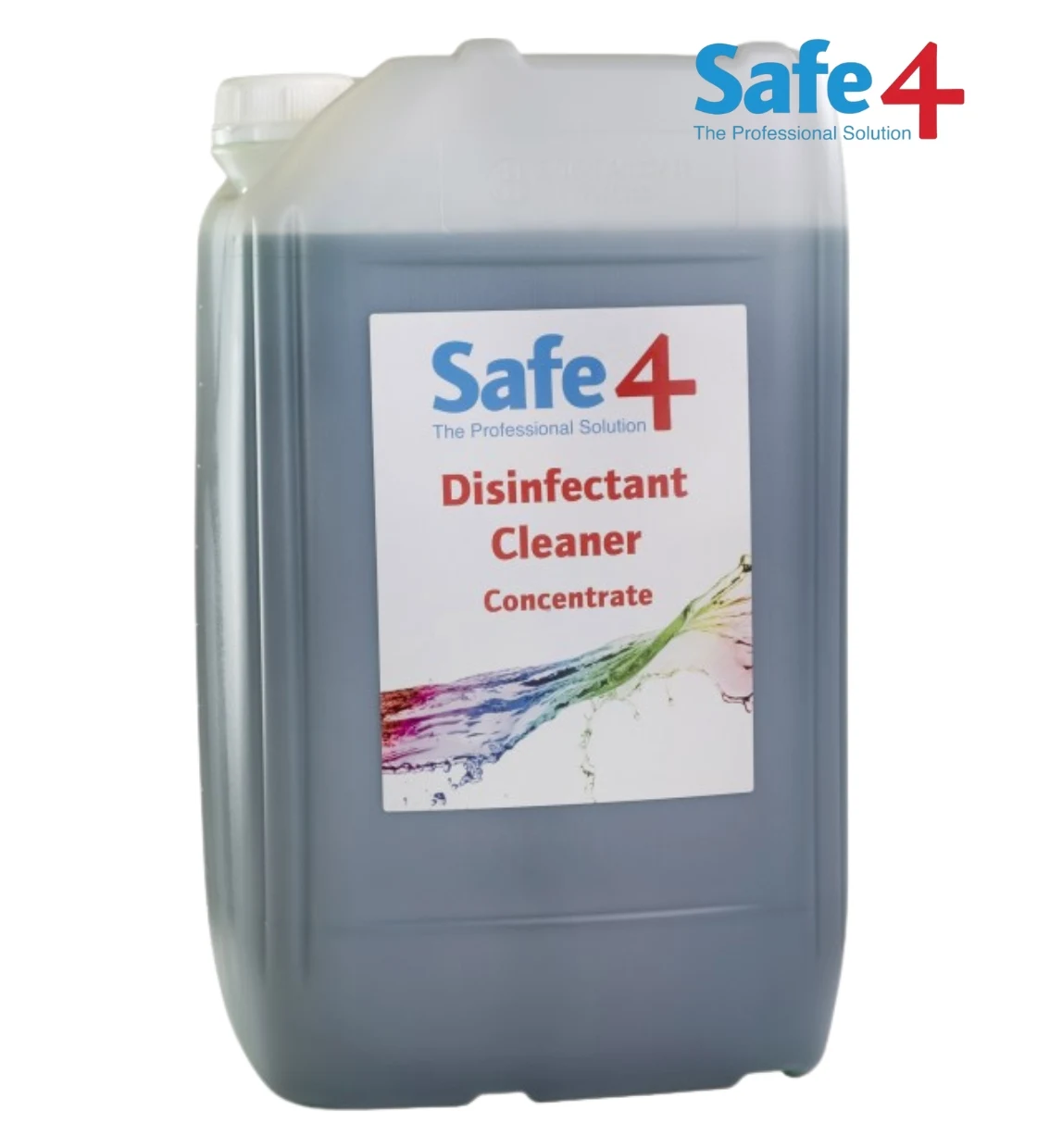 Safe4 Concentrated Disinfectant Cleaner Mint Scent 25 L