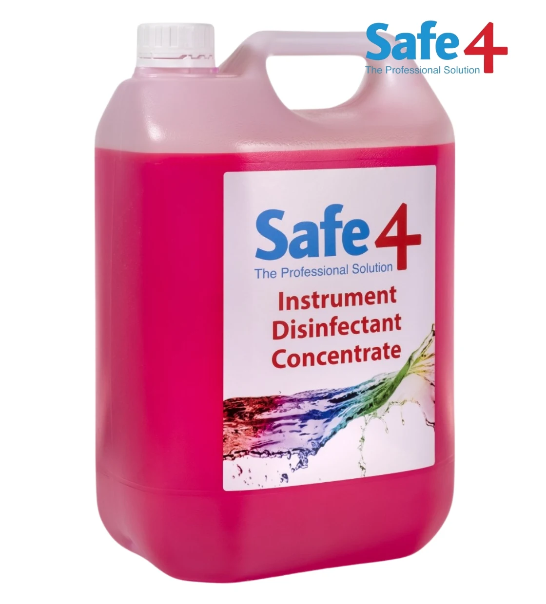 Safe4 Instrument Disinfectant Concentrate 5 L