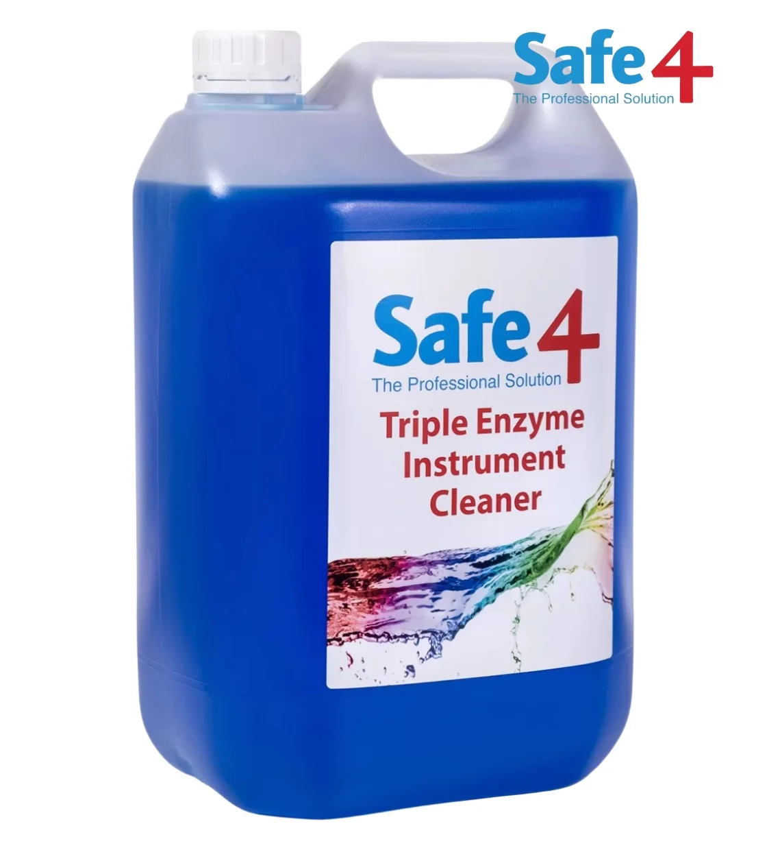 Safe4 Triple Enzyme Instrument Cleaner 5 L
