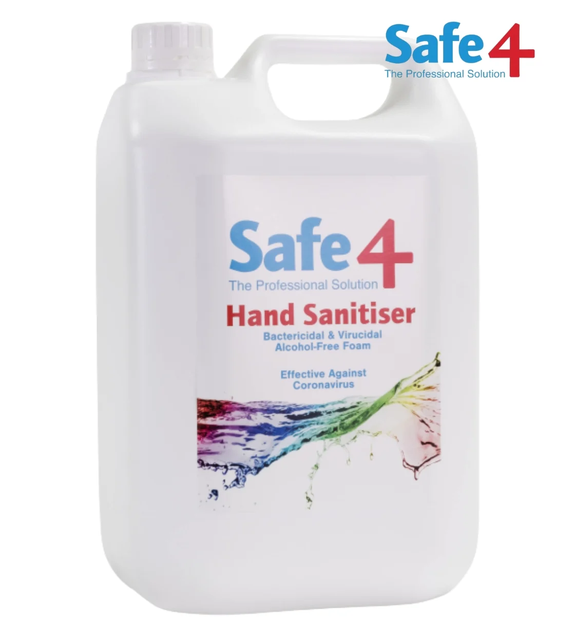 Safe4 Virucidal Foam Hand Sanitiser 5 L