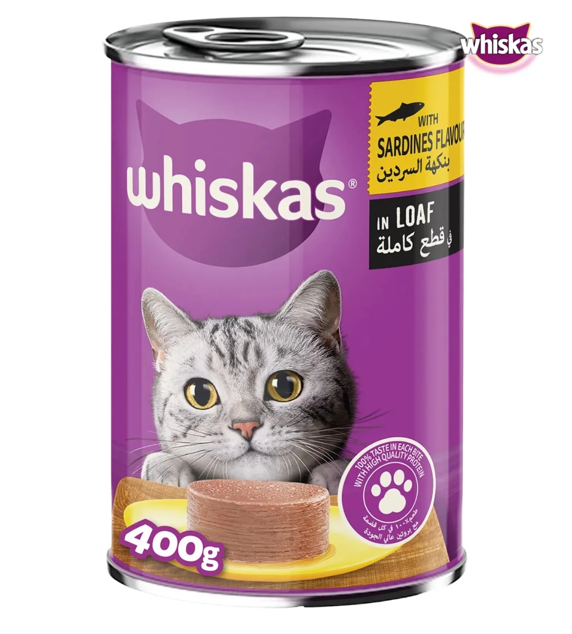 Whiskas Sardines in Loaf Cat Wet Food 400 gm