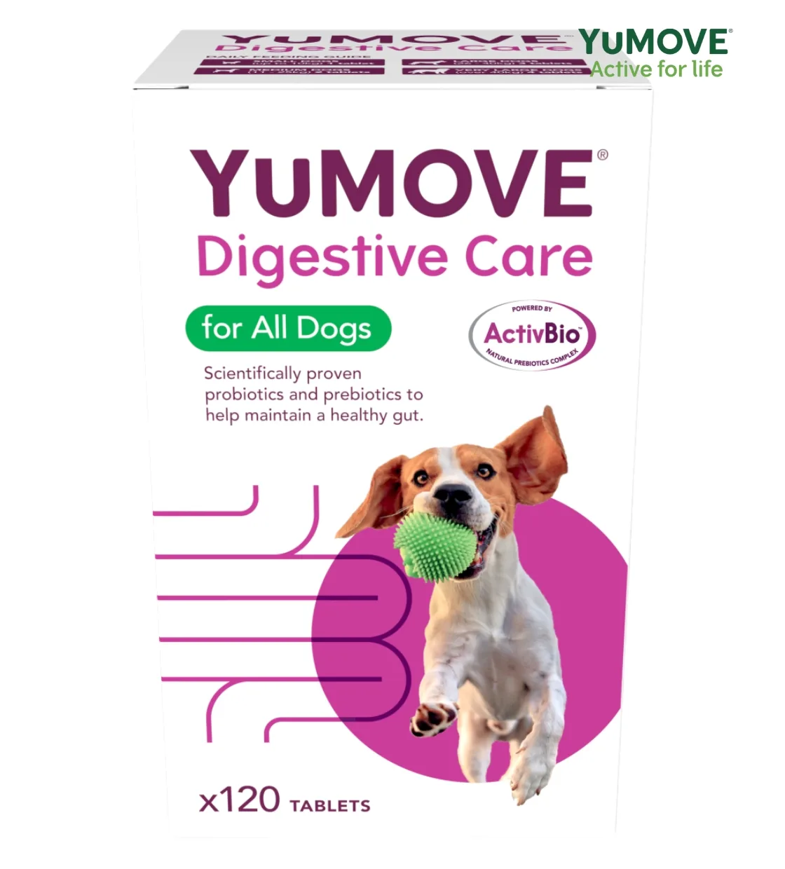 YuMOVE Digestive Care for All Dogs 120 Tabs