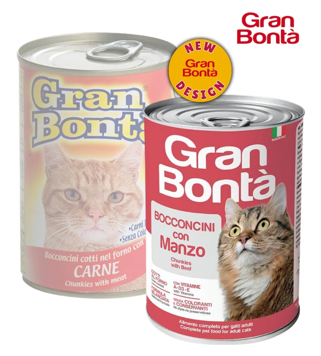 Gran Bonta Beef Chunks Cat Wet Food 400 gm