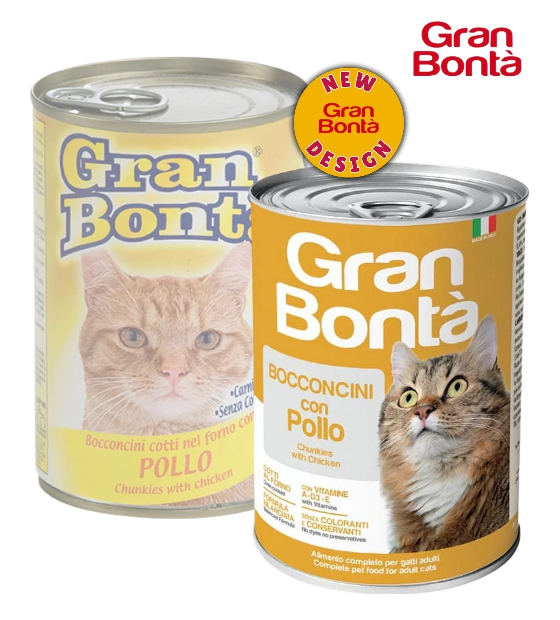 Gran Bonta Chicken Chunks Cat Wet Food 400 gm