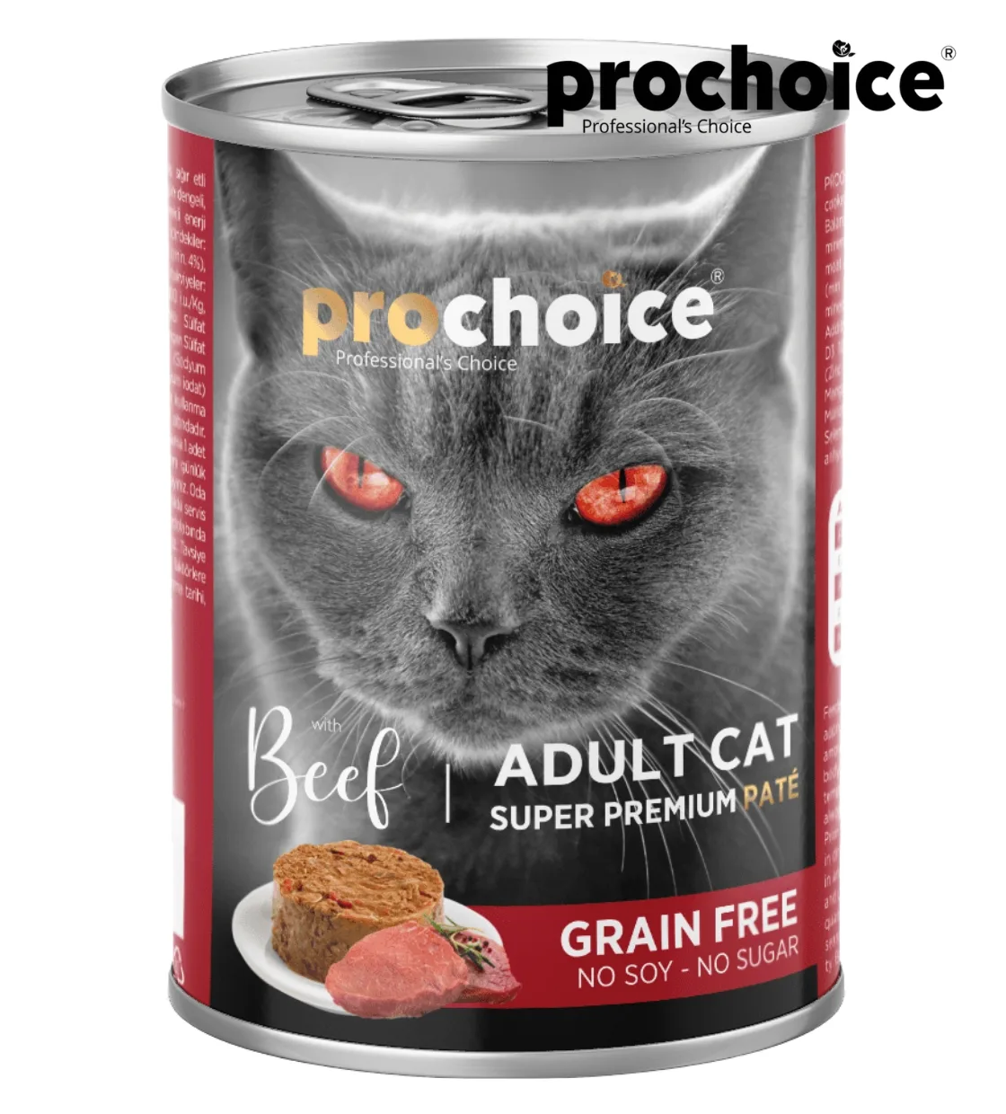 Prochoice Beef Pate Cat Wet Food 400 gm