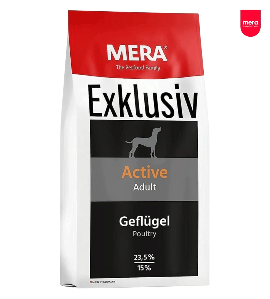Mera Exclusive Active Dog Dry Food 15 kg