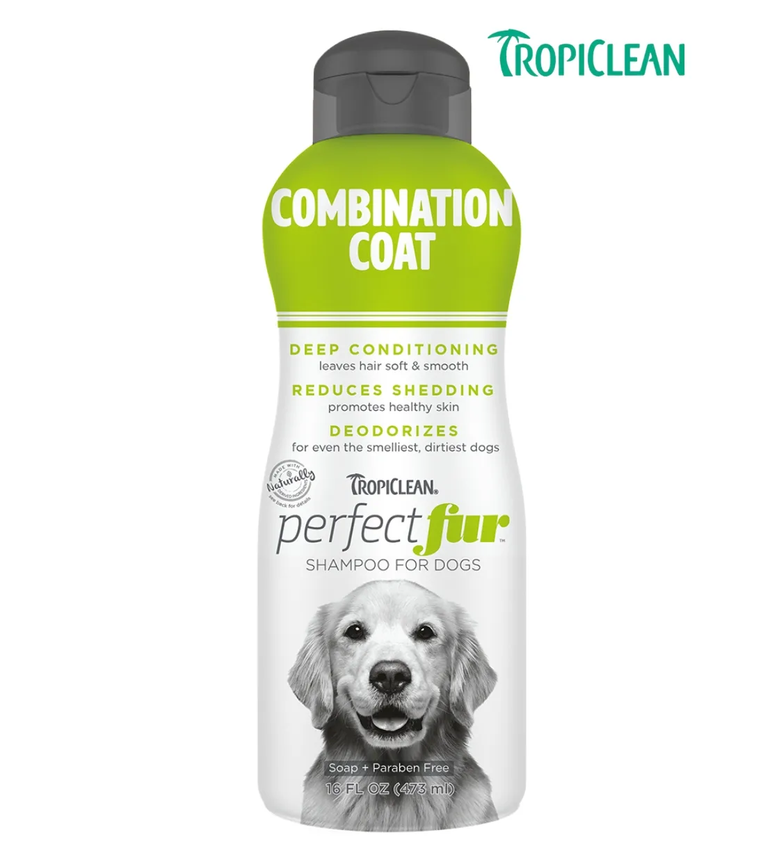 Tropiclean Perfectfur Combination Coat Dog Shampoo 473 ml