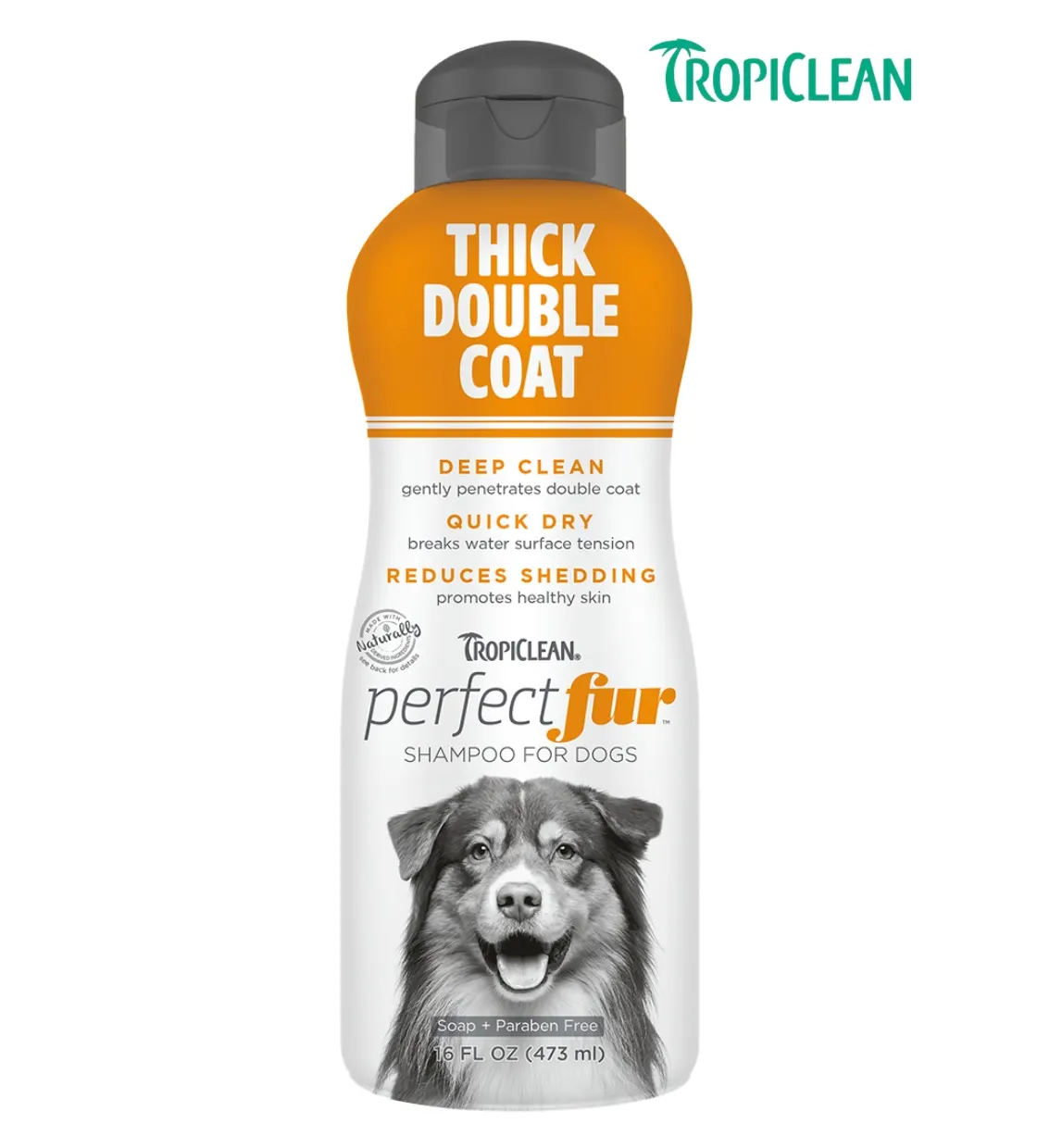 Tropiclean Perfectfur Thick Double Coat Dog Shampoo 473 ml