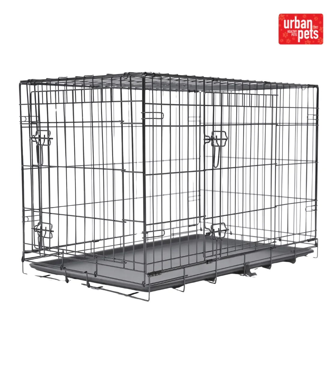 Urban Pets Foldable Dog Crate 106 x 69 x 77 cm - XL