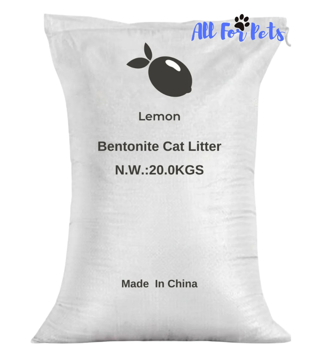 All For Pets Lemon Scented Bentonite Cat Litter 20 Kg