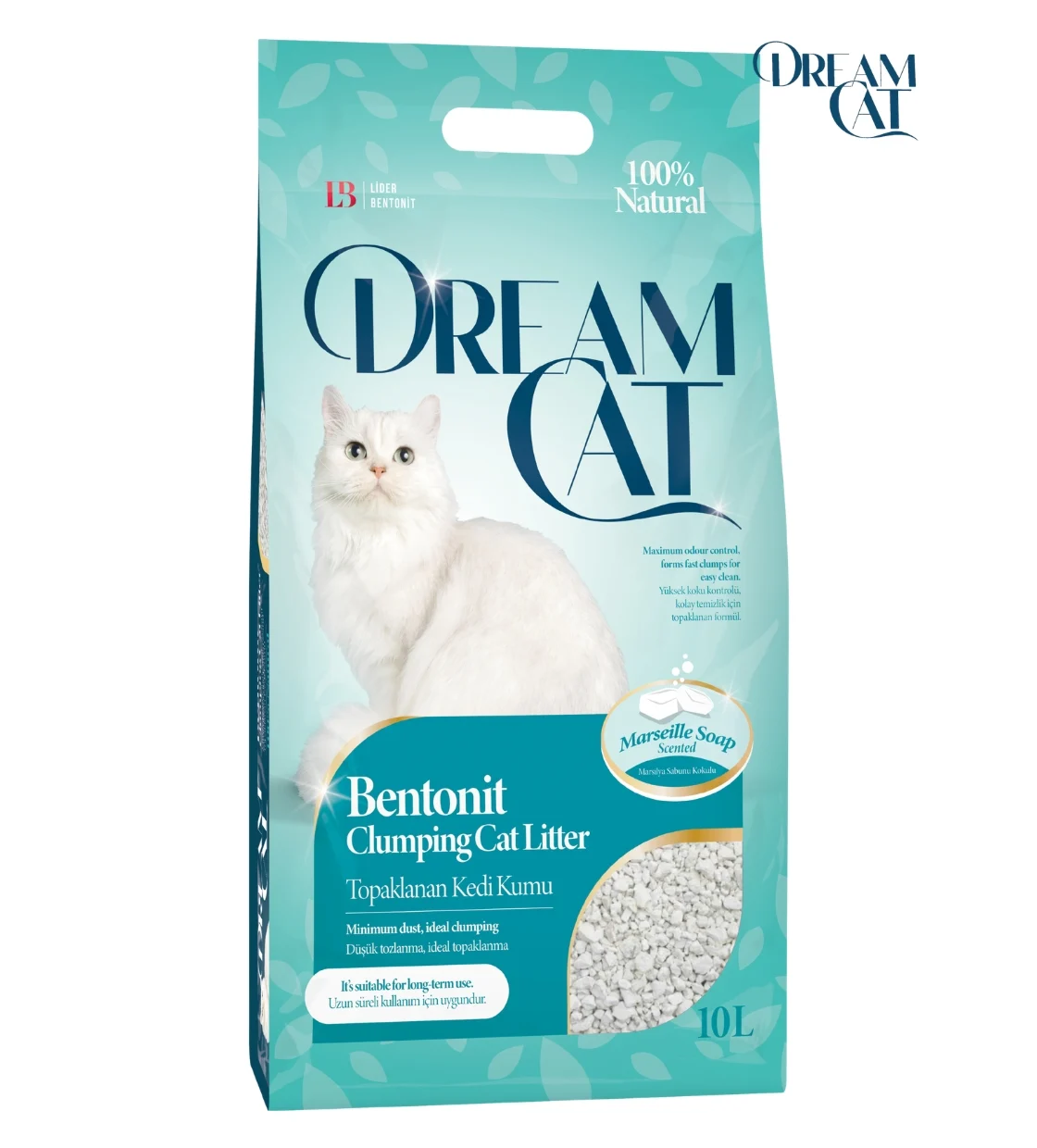 Dream Cat Marseille Soap Clumping Cat Litter 10 L