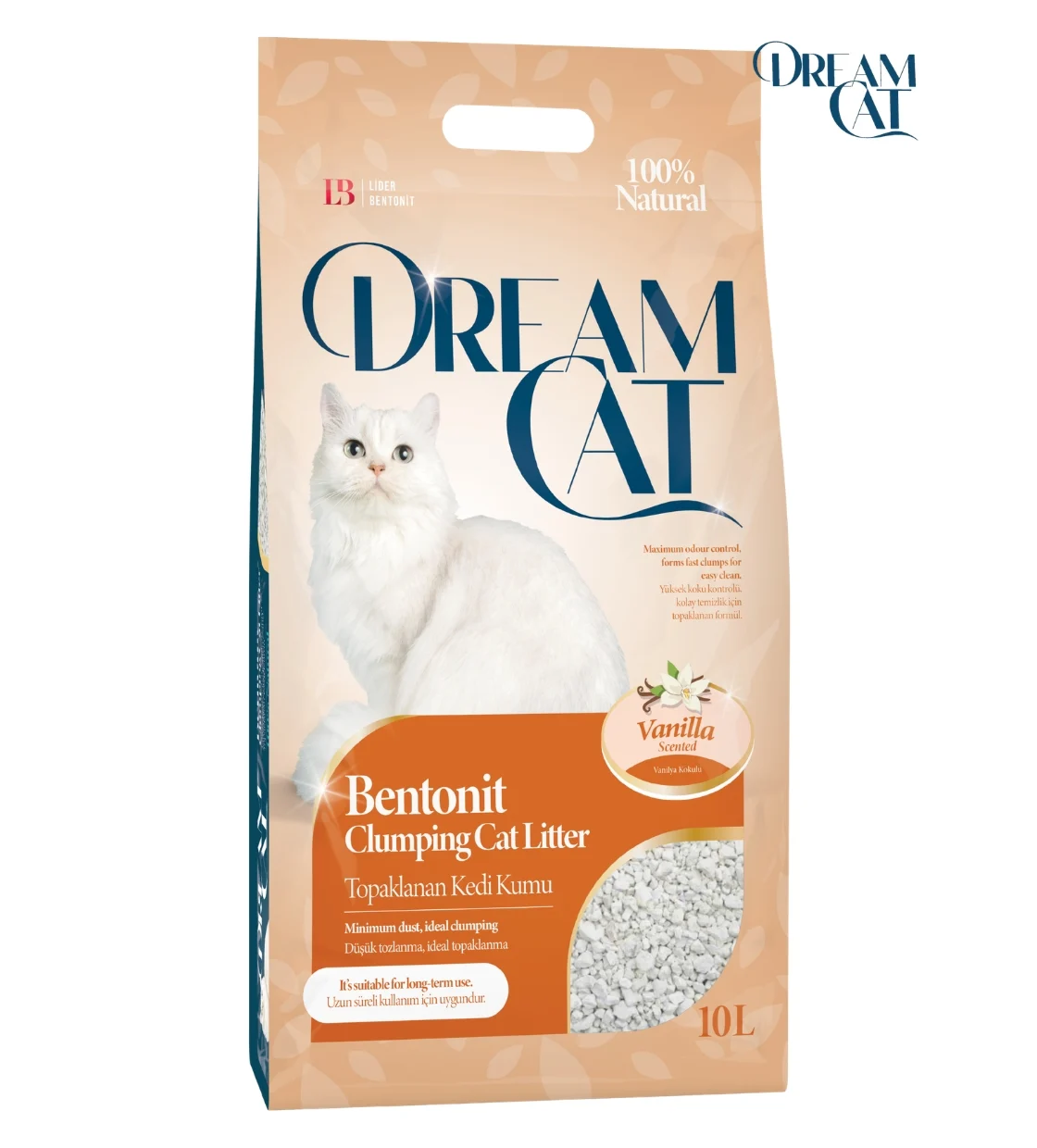 Dream Cat Vanilla Clumping Cat Litter  10 L