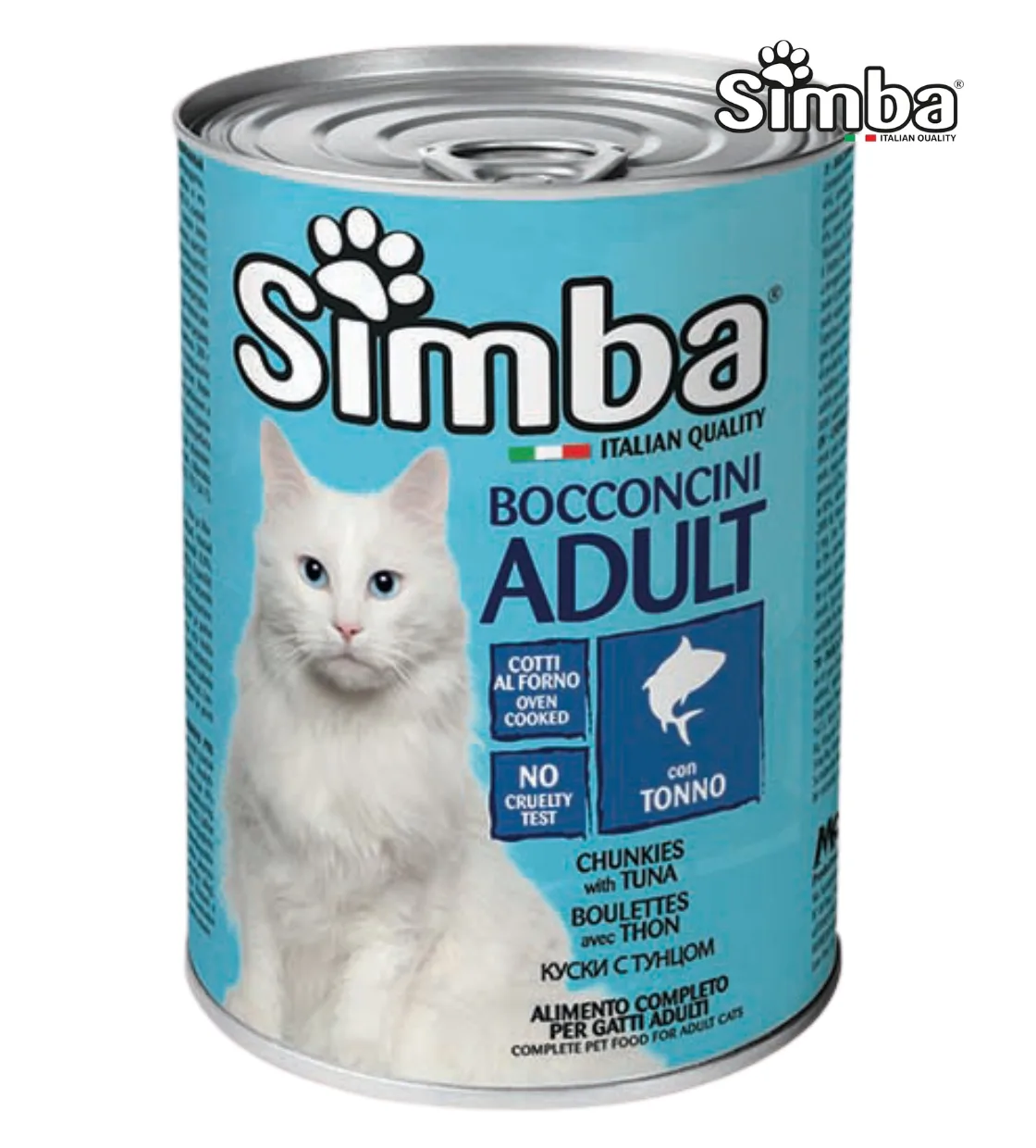 Simba Tuna Chunks Cat Wet Food 415gm