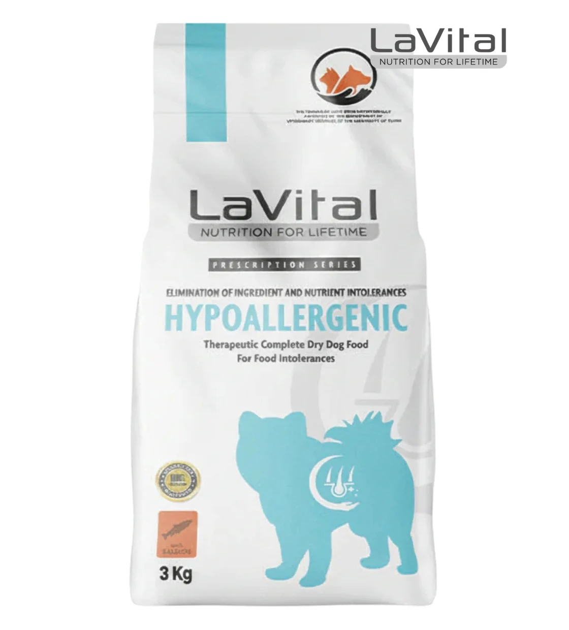 LaVital Hypoallergenic Dog Dry Food 3kg
