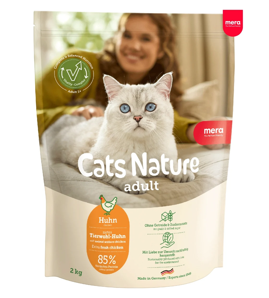 Mera Cats Nature Chicken Cat Dry Food 2kg