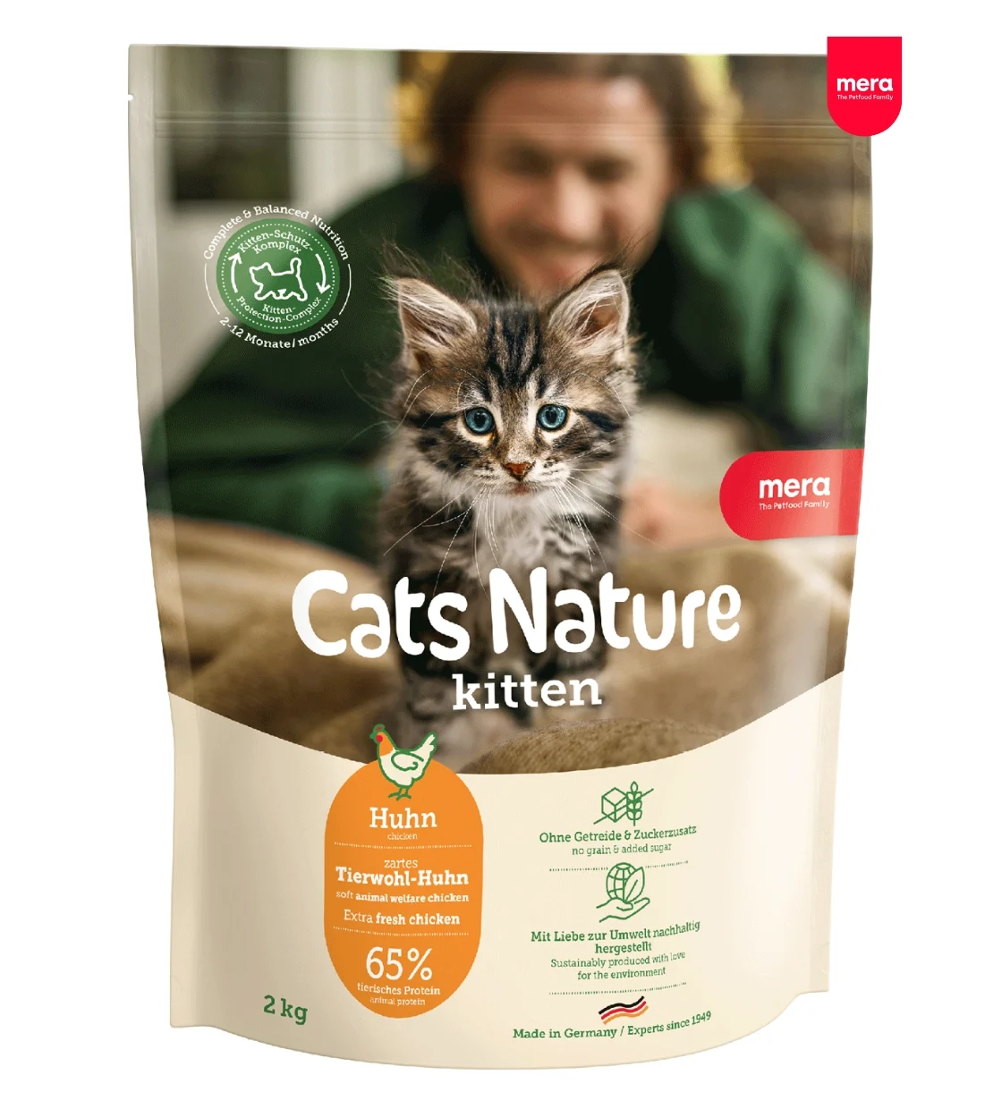 Mera Cats Nature Chicken Kitten Dry Food 2kg