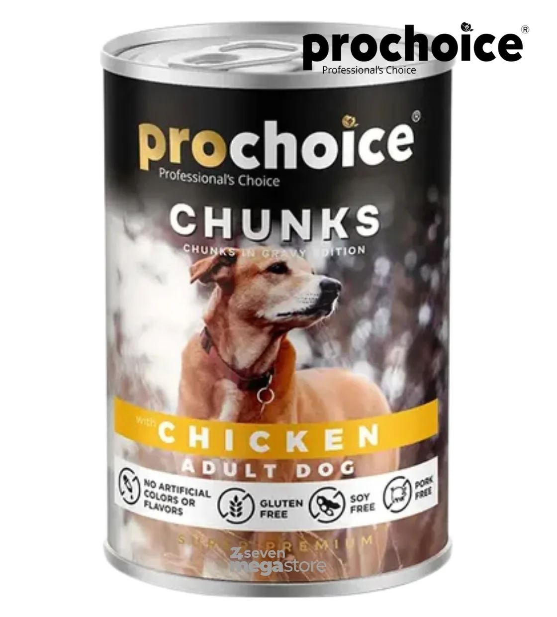Prochoice Chicken Chunks Dog Wet Food 400gm