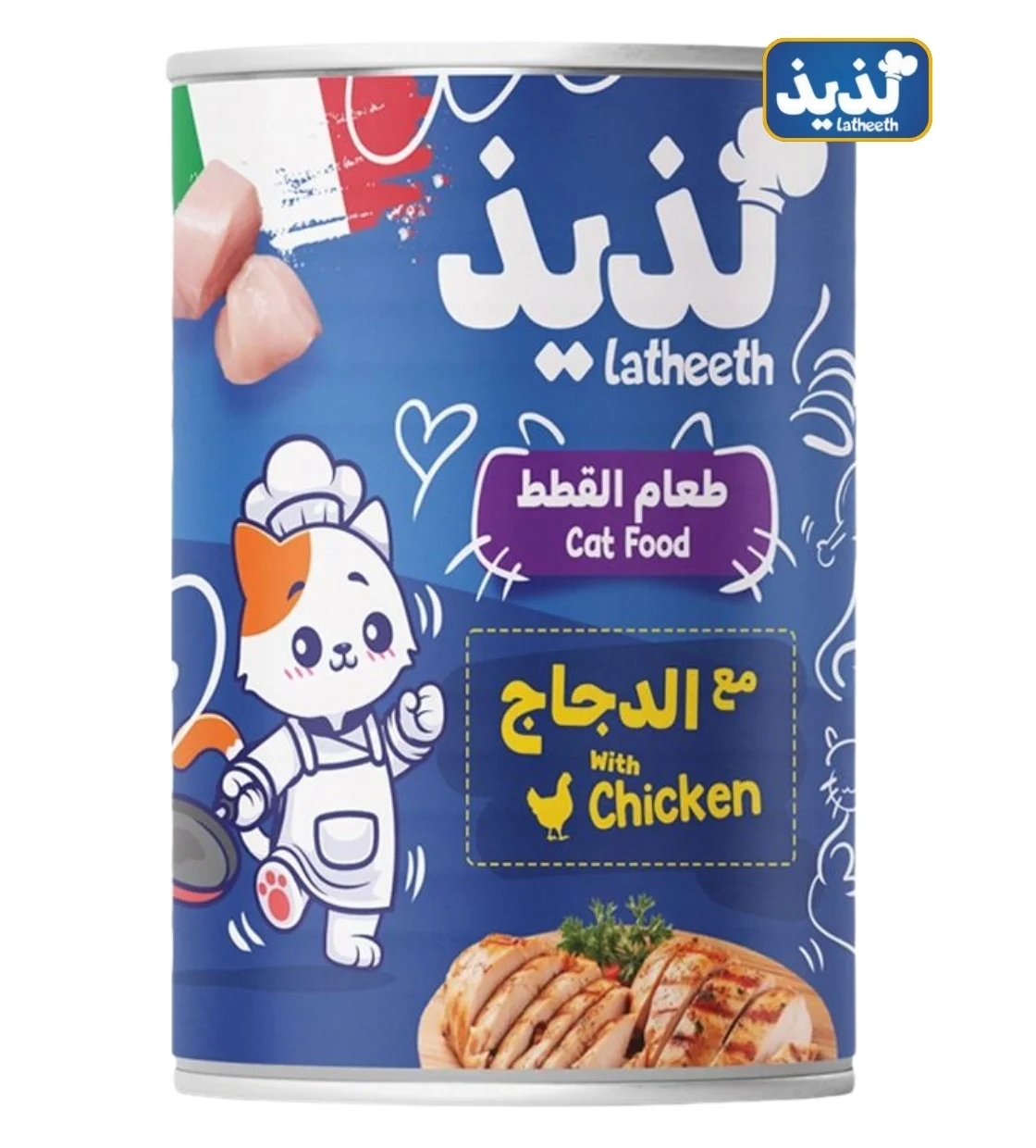 Latheeth Chicken Pate Cat Wet Food 400gm