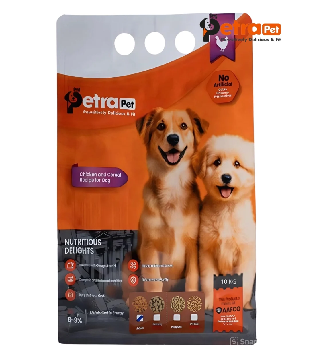 Petra Pet Chicken and Cereals Dog Dry Food 10kg