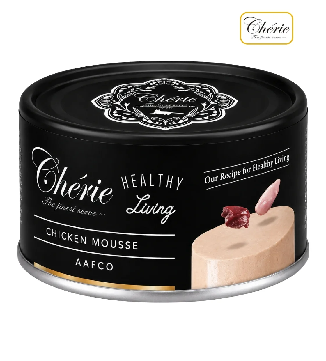 Cherie Healthy Living Chicken Mousse Cat Wet Food 80gm