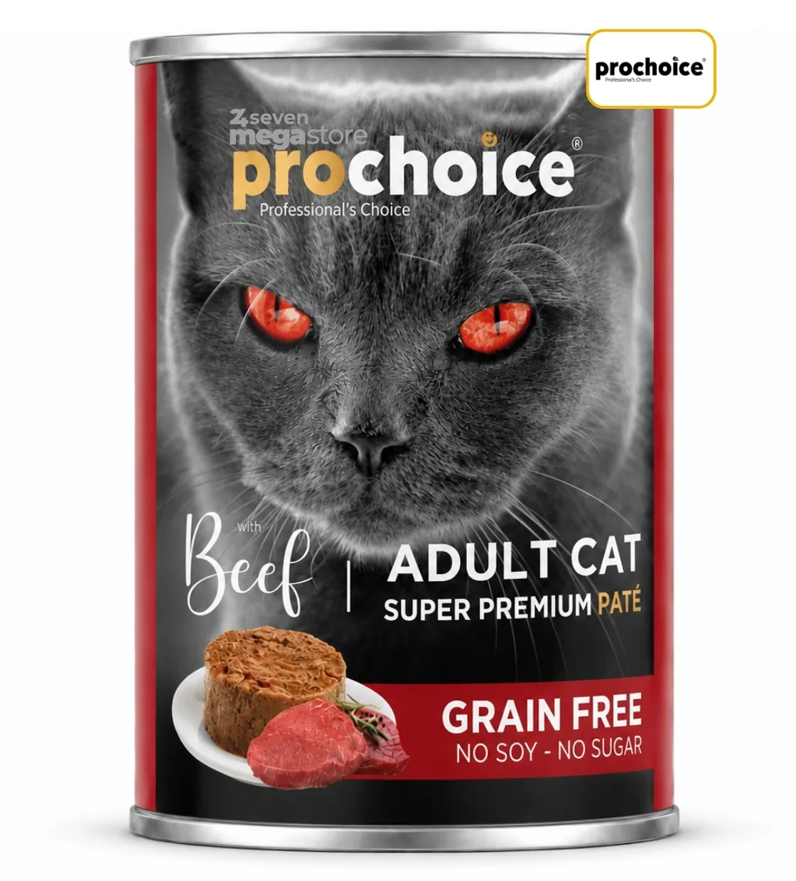 Prochoice Beef Pate Cat Wet Food 400 gm