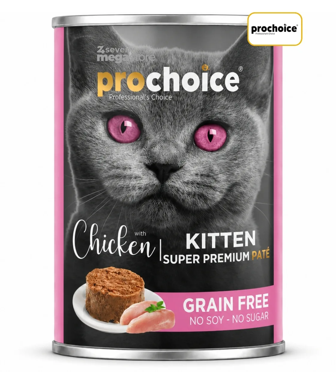 Prochoice Chicken Pate Kitten Wet Food 400 gm