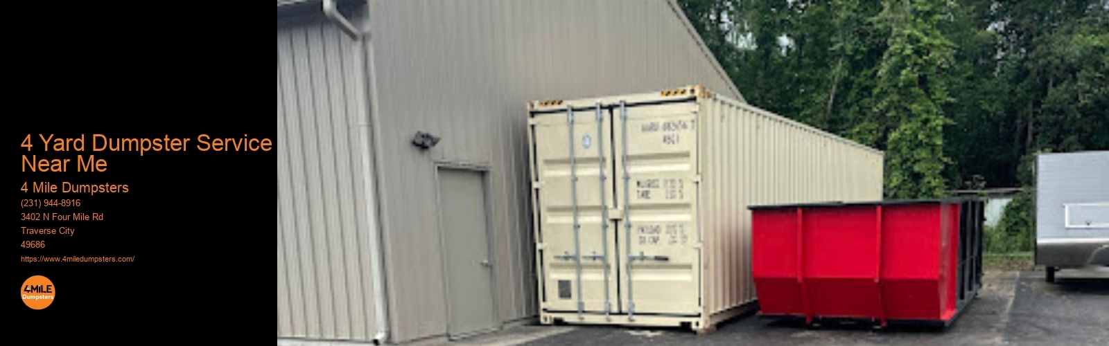 4 Yard Dumpster Service Near Me 4 Mile Dumpsters 4 Yard Dumpster Service Near Me