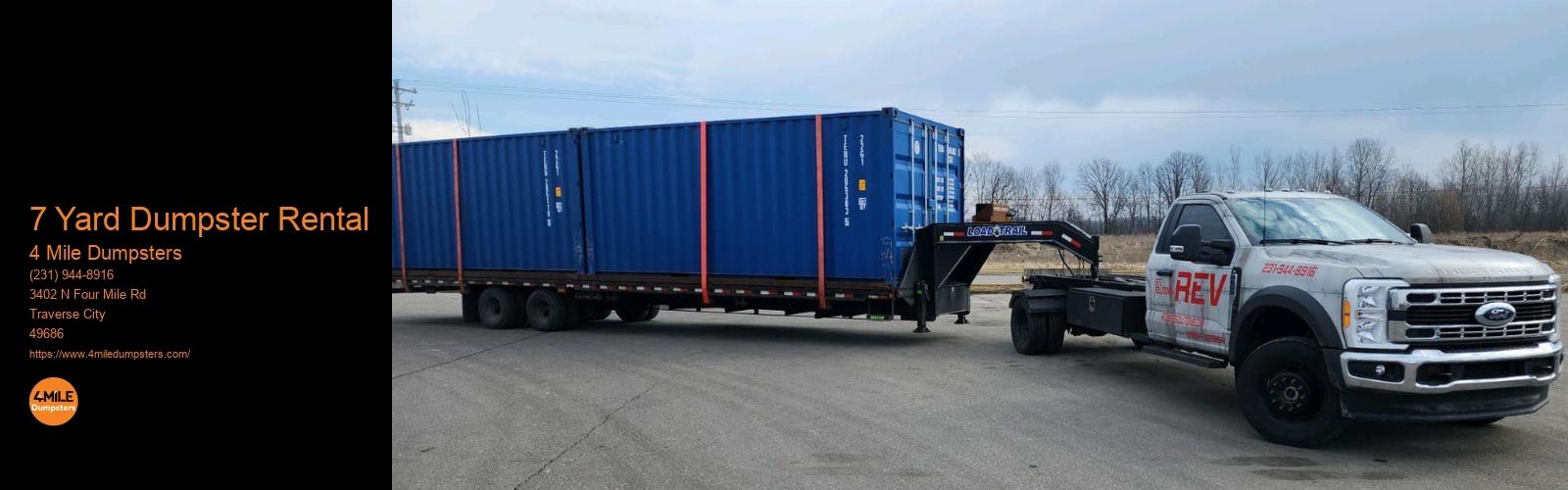 7 Yard Dumpster Rental 4 Mile Dumpsters 7 Yard Dumpster Rental